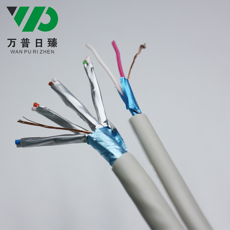 网线加电源综合屏蔽线 监控布线的革新选择