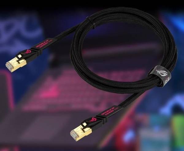 ROG Zoom Cat7电竞网线开售 1.5米规格售价149元，为游戏体验注入新动力